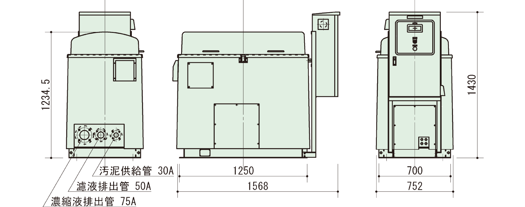 製品の説明図